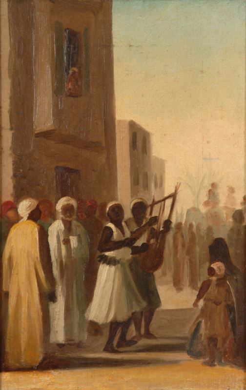 Χαράλαμπος Παχής , Άραβες μουσικοί